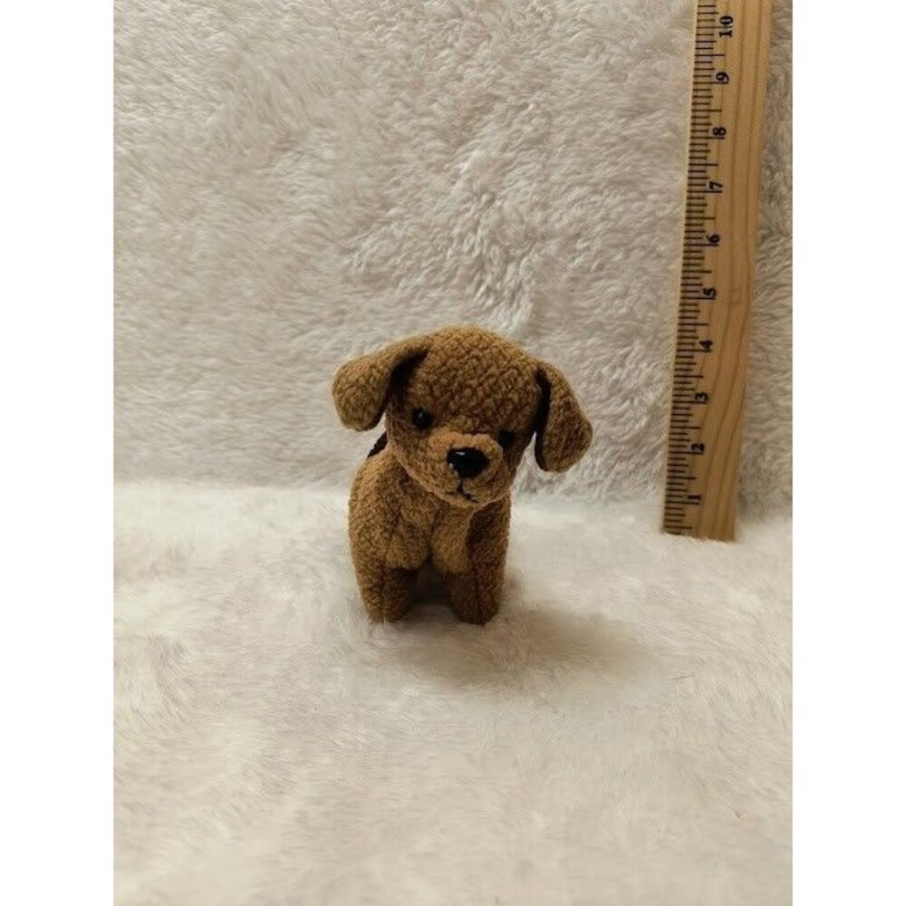 TY Beanie Baby - TUFFY the Dog (6.5 inch)  WITHOUT TAG